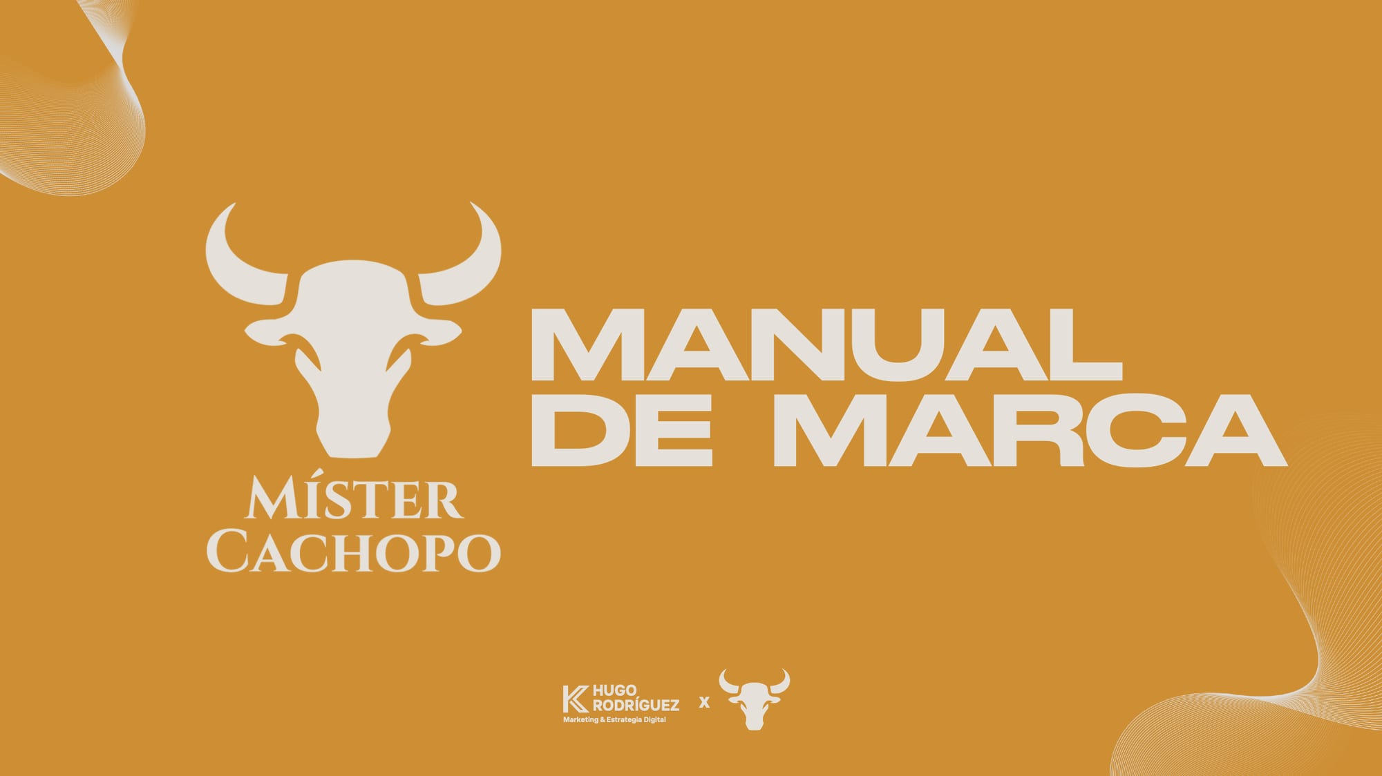 Cover of the Míster Cachopo brand manual