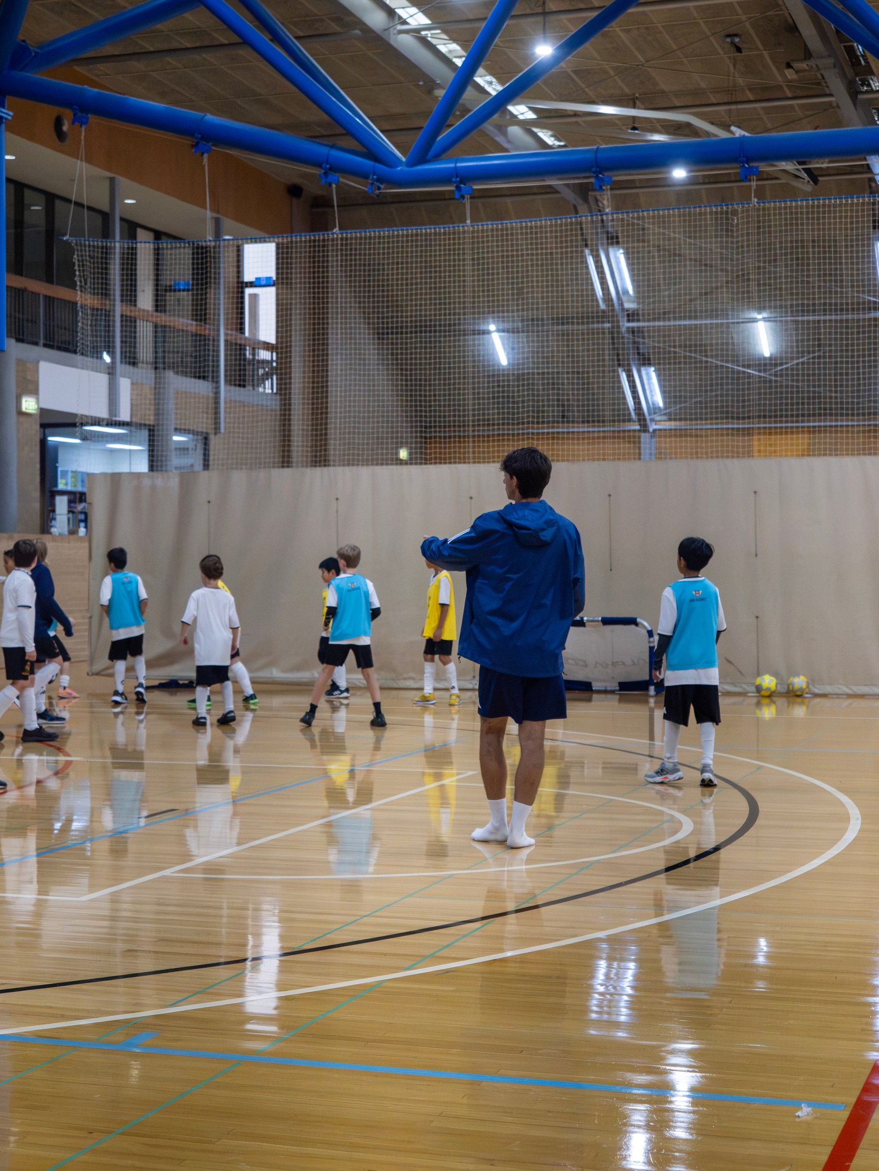 An indoor group session at the SDA Agency campus