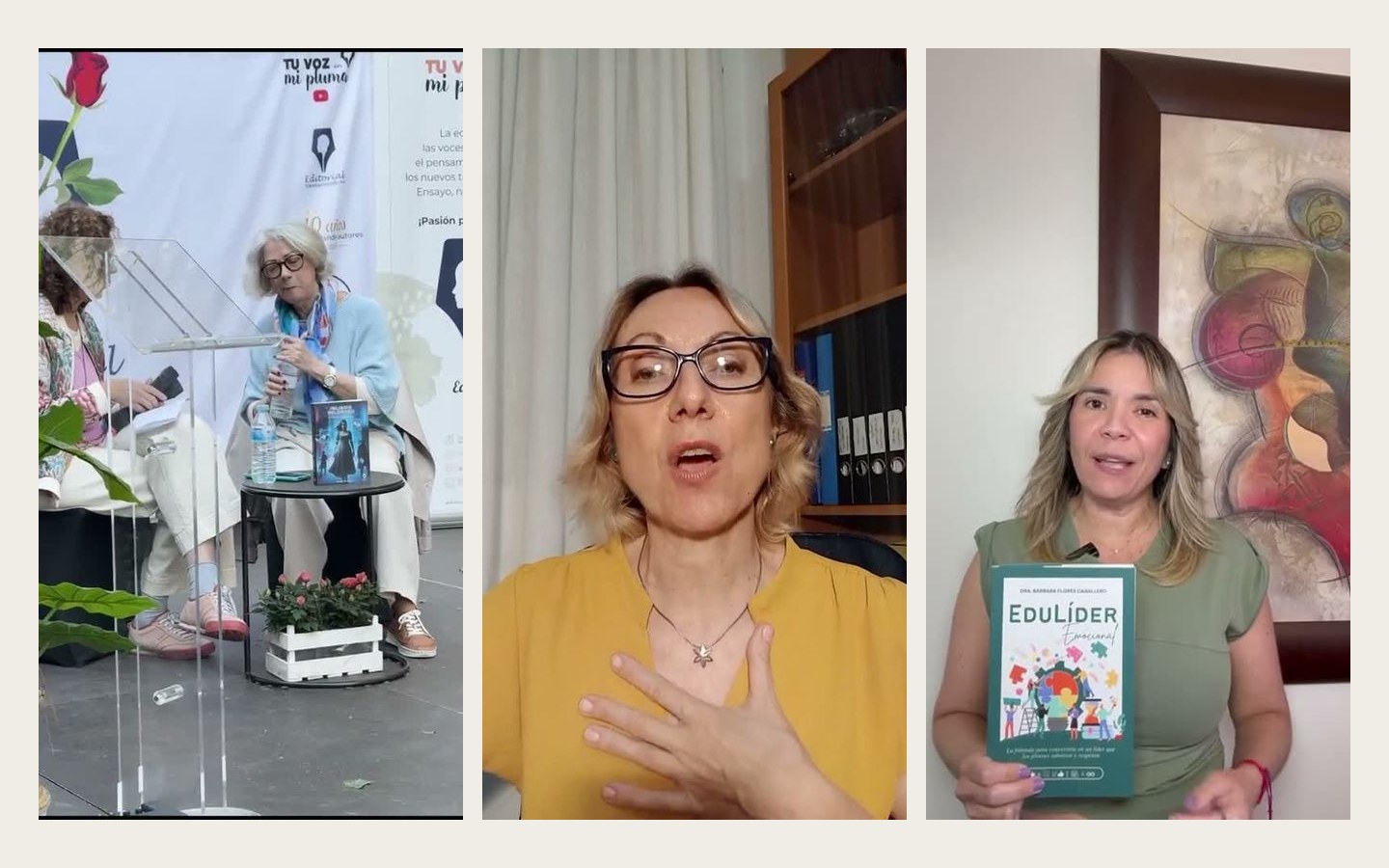 Tu voz en mi pluma · Sant Jordi and author videos
